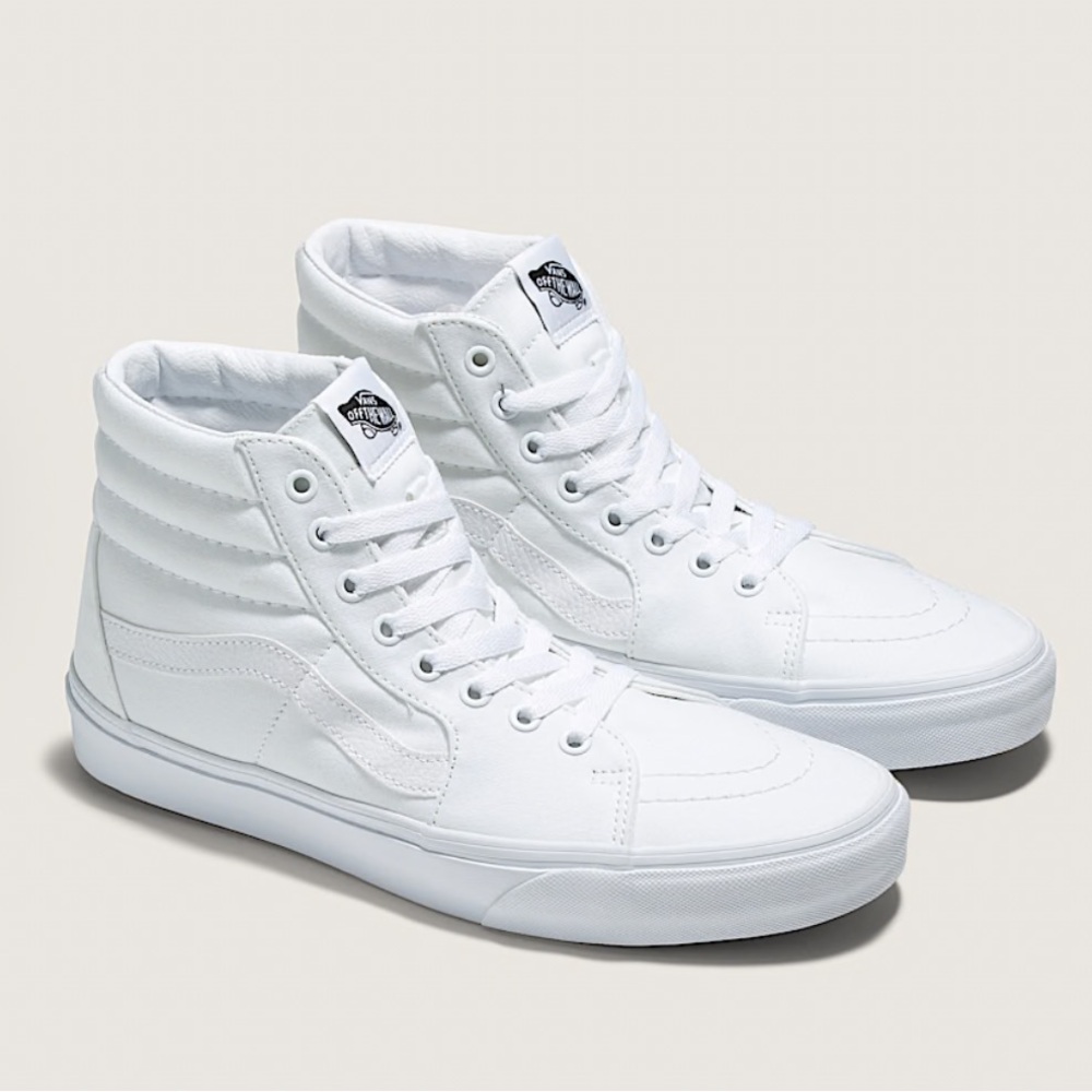 Vans Sk8-Hi White Sneakers